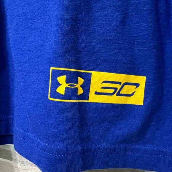 Under Armour Steph Curry Golden State Warriors Shirt - Picture 3 of 6